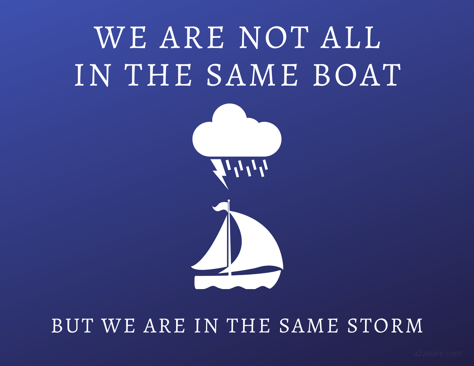 Do You Feel Like We Are All In The Same Boat 2nd Easter 2020 St 