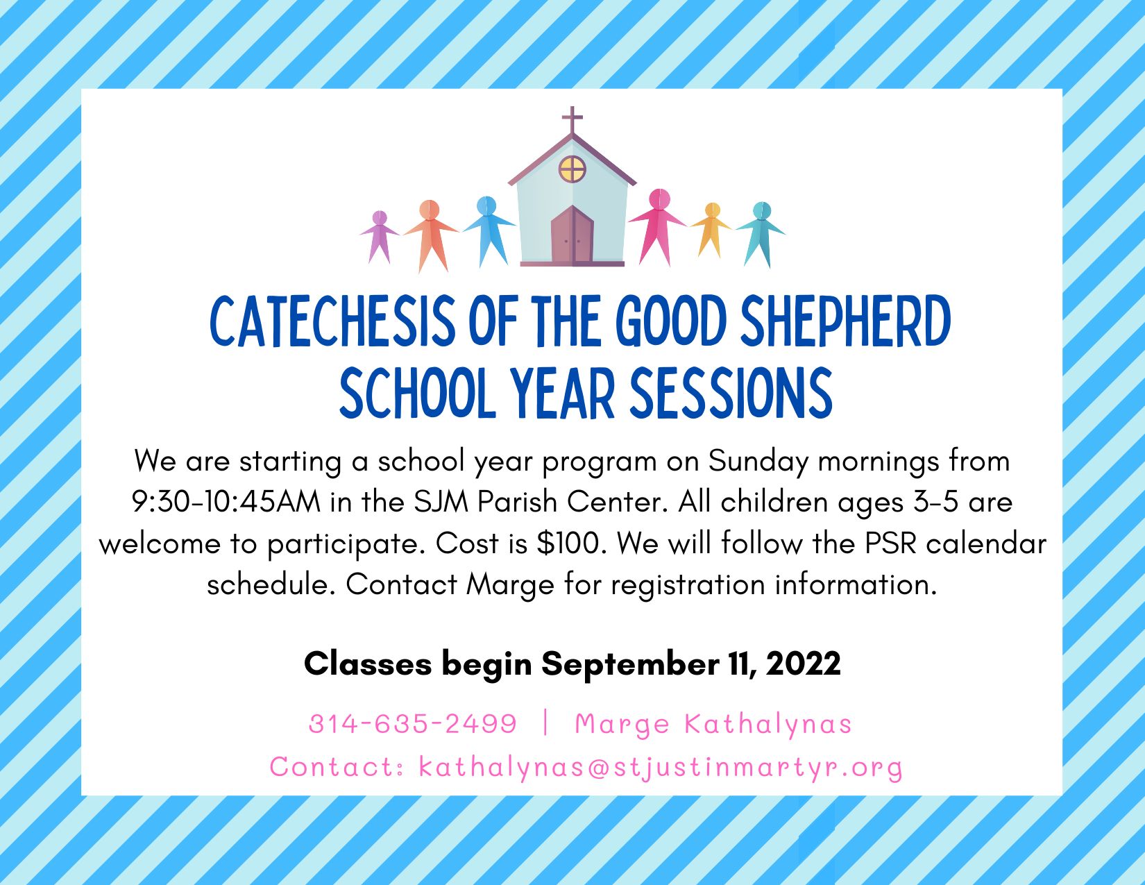 Catechesis of the Good Shepherd School Year Program