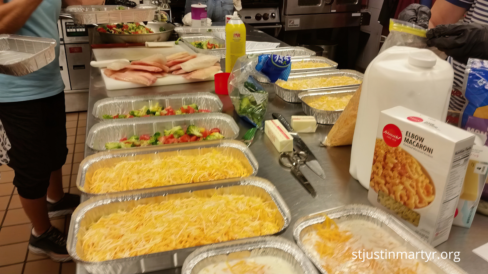 Freezer Meals Cook Night Service Project