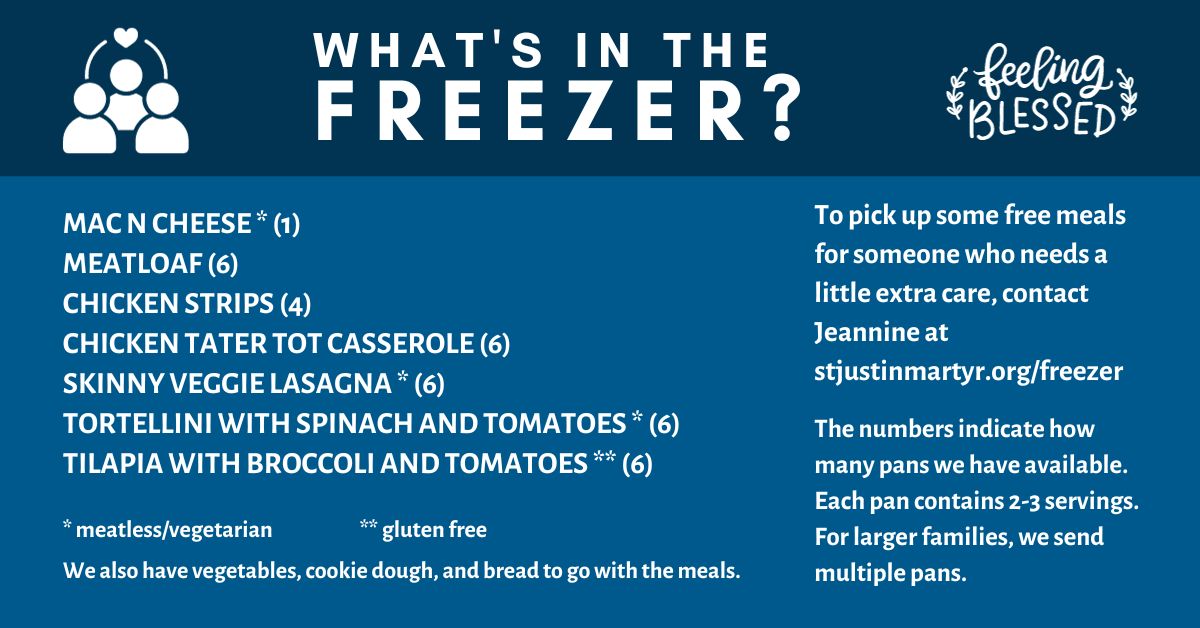 What’s In the Freezer (October 2023)