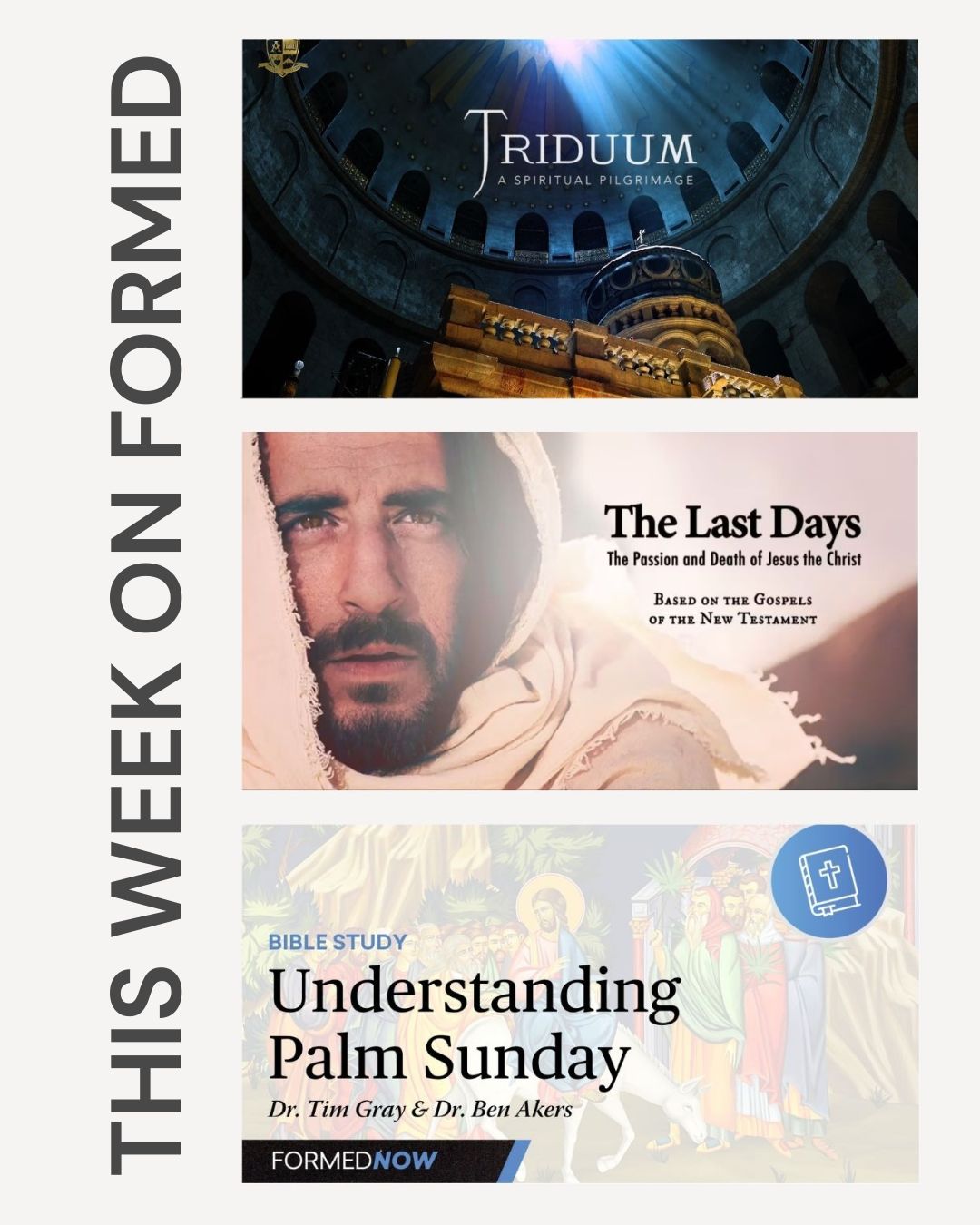 This Week on FORMED – Week of March 29, 2026