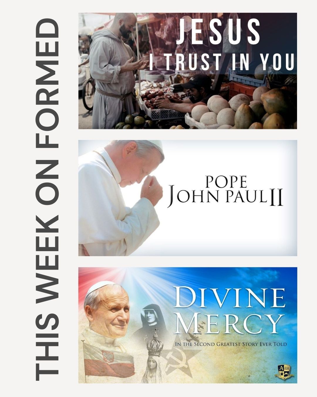 This Week on FORMED – Week of April 12, 2026