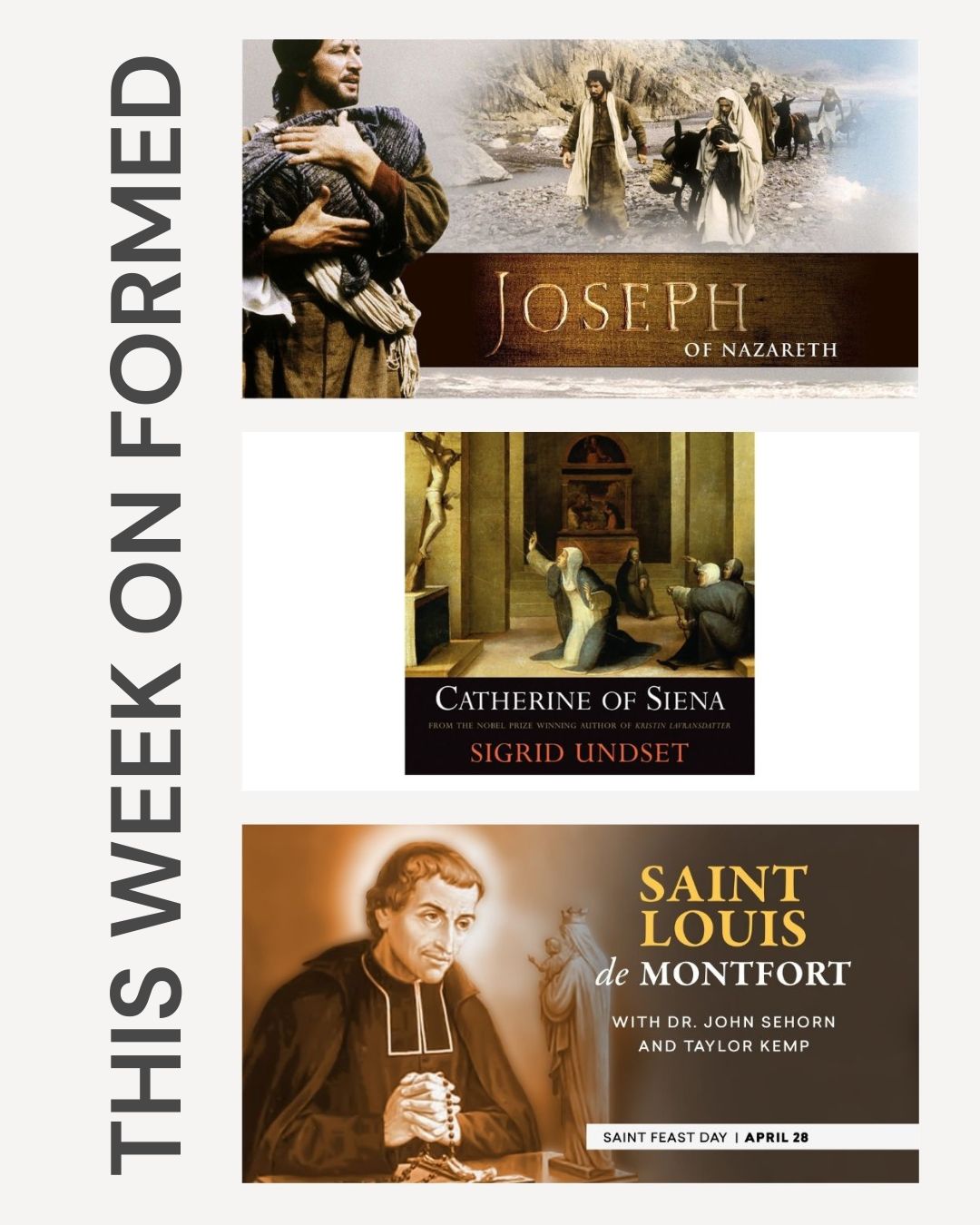 This Week on FORMED – Week of April 26, 2026