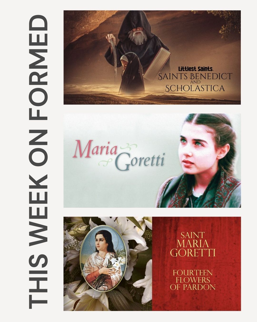 Saints, Faith, and Forgiveness on FORMED This Week