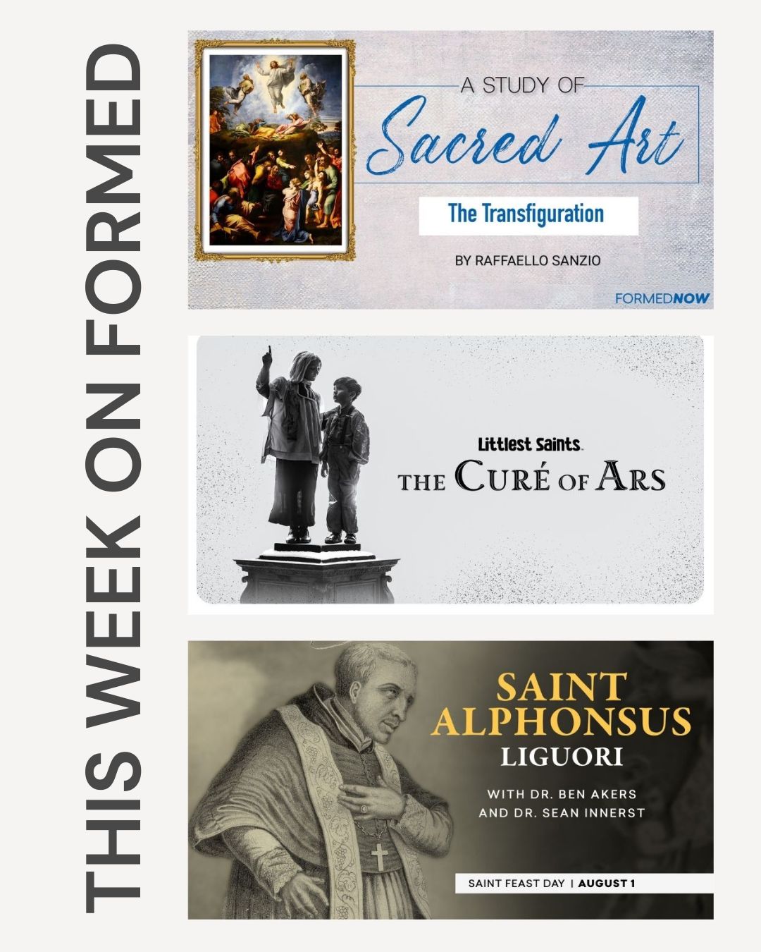 From the Mountain to the Parish: This Week on FORMED